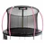 LEAN Sport Max 366ccm trampolin črno-roza lea