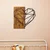 Wallity 899SKL1338 Zidna dekoracija Heart, 58x58cm