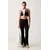 Puma HER RIB FLARED LEGGINGS, ženske helanke, crna 694028