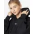 Nike Ženski duks NSW Phoenix Fleece OOS Po DQ5858, Crni