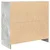 Komoda siva boja betona 80x35x76 cm od konstruiranog drva
