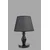 Opviq Stona lampa E27 Socket, Crna