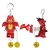 Lego Minifigure privezak za ključeve sa svetlom: Tip u odelu zmaja ( LGL-KE196H )