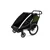 Otroški voziček Thule Chariot Cab Aluminum/Cypress Green