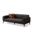 Atelier del Sofa Trosed na razvlačenje Kapri 84x77x220cm Antracit