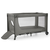 kinderkraft® prenosna posteljica joy™ 2 z dodatki dark grey