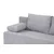 Grantex Line Sofa na razvlačenje Kid 1, 202x85x88 cm, Svetlosiva