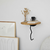 HANAH HOME Zidna polica Leo Black Oak