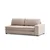 Atelier del Sofa Ugaona garnitura Lena 94x85x190cm Bež
