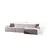 Atelier del Sofa Ugaona garnitura Melva, 360x145x100 cm, Bela