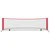 Teniska mreža Crna i crvena 301 x 90,5 x 87 cm Poliester