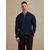 DAN FOX APPAREL Pulover Roman temno modra