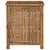 Košarica za rublje Prirodna 50 x 35 x 60 cm Čvrsto teak drvo