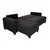 Atelier del Sofa Ugaona garnitura na razvlačenje Tloft Mini, 260 x 160 cm, Antracit
