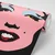 Tapeta pop art Marilyn Monroe na rjavem ozadju - 490x330