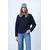 Trend Alacati Stili Ženska bluza Alc-X14391, Tamnoplava