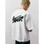 Pull&Bear Majica STWD črna/bela