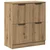 Komoda boja hrasta artisan 60x30x70 cm od konstruiranog drva