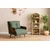 ATELIER DEL SOFA Sofa-krevet sa 1 sedaljkom Cosmo Single Green