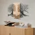 Murmure des Feuilles -1 - Natural, Walnut NaturalBlack Decorative Wooden Wall Accessory