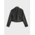 Sinsay - LADIES` OUTER JACKET & BELT - crno