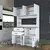 Hanah Home Komoda JE179 3402, 120x204.2x40 cm, Bela