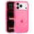 Aurora Wave maska za iPhone 17 Pro Max - crvena