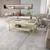 Hanah Home Klub sto Flora, 120x45.8x60 cm, Bež-zlatne boje