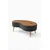 Hanah Home Vera klub sto 98 × 45 × 50 cm, antracit