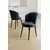 HANAH HOME Set stolica (6 delova) Risa Anthracite Black