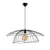 Opviq Luster Mantar-6500, 70x70x124cm, IP20, Crni