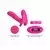 Vibrator za parove Pretty love, 10cm, Roze