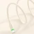 Mcdodo MCDODO POLNILEC USB-C LIGHTNING HITRI POLNILNI KABEL ZA IPHONE 1M VODIL BEŽ