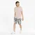 PUMA Classics Heathers Tee Men, Clothing, Chalk Pink, S
