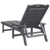 Ležaljka 2 pcs Svijetlo siva 195,5 x 53 x 98,5 cm Polietilen