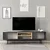 Hanah Home TV Komoda Naturel, 180x48x35 cm, Antracit