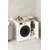 Hanah Home ormarić za veš mašinu Tirza, 93 cm, hrast Sonoma / beli