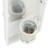 Vanjska zidna lampa 2 pcs Crna 32 x 10 x 10 cm