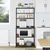 Kuhinjska polica Dimljeni hrast 80 x 40 x 168 cm