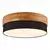 Plafonjera F7822-3P BK+WD