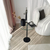 Hanah Home Klub sto Social 40x50x40cm Crni