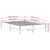 Vidaxl Posteljni okvir 140x190 cm trdna borovina