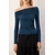 Trendyol Milla Ženska bluza Twoaw25Bz00248, Tamnoplava