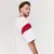 GymBeam Premium Heavyweight Varsity T-Shirt White