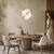 LED luster na sajli RELAX LED/15W/230V zlatna/bela