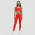 GymBeam Ženske helanke Simple Rouge Red