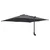 Vrtni suncobran Antracit 248,5 x 247,5 x 160 cm