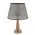 Opviq Stona lampa 302 Hazeran, 60 W, 43 cm, Siva