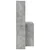 Stol Betonski sivi 138,5 x 55 x 143 cm Konstruirano drvo