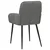 Trpezarijske stolice 6 pcs Baršun Tamnosiva 57 x 50 x 85 cm
